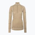 Bluza termoaktywna damska KARI TRAA Smekker Half Zip mocha 3