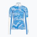 Bluza termoaktywna damska KARI TRAA Olea Half Zip ocean 5