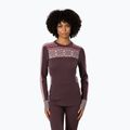 Bluza termoaktywna damska KARI TRAA Ines cocoa powder