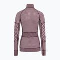 Bluza termoaktywna damska KARI TRAA Smekker Half Zip cocoa powder 5
