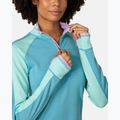 Bluza termoaktywna damska KARI TRAA Mila Half Zip blue lagoon 5