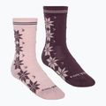 Skarpety damskie KARI TRAA Vinst 2 pack cocoa powder