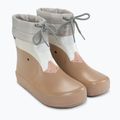 Kalosze dziecięce Viking Footwear Alv Barefoot Paw Print beige 10