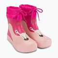 Kalosze dziecięce Viking Footwear Alv Barefoot Paw Print light pink/magenta 10