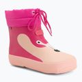 Kalosze dziecięce Viking Footwear Alv Barefoot Paw Print light pink/magenta