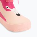 Kalosze dziecięce Viking Footwear Alv Barefoot Paw Print light pink/magenta 7