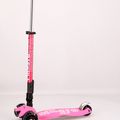Hulajnoga trójkołowa dziecięca Micro Maxi Deluxe Foldable LED shocking pink 10
