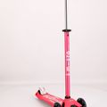 Hulajnoga trójkołowa dziecięca Micro Maxi Deluxe LED pink 8
