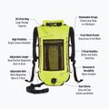 Bojka asekuracyjna BuddySwim Backpack 28 l yellow 2