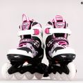 Rolki dziecięce FILA J-One G black/white/pink 13