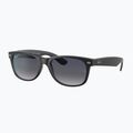 Okulary przeciwsłoneczne Ray-Ban New Wayfarer Classic black matt/blue gradient 4
