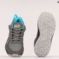 Buty trekkingowe damskie Jack Wolfskin Woodland 2 Texapore grey/light blue 9