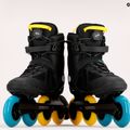 Rolki męskie K2 Vo2 S 100X Boa black/yellow/blue 12