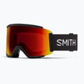 Gogle narciarskie Smith Squad XL black/chrp sun red mirror/chrp storm yellow flash