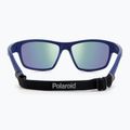 Okulary przeciwsłoneczne Polaroid PLD 7037/S matt blue/greygreen mirror polarized 5