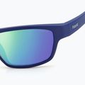 Okulary przeciwsłoneczne Polaroid PLD 7037/S matt blue/greygreen mirror polarized 6