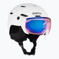 Kask narciarski Smith Survey matte white/rose flash