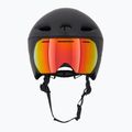 Kask rowerowy Smith Jetstream TT matte black/chromapop red mirror/clear 2