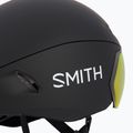 Kask rowerowy Smith Jetstream TT matte black/chromapop red mirror/clear 8
