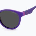 Okulary przeciwsłoneczne dziecięce Polaroid PLD 8048/S lilac violet/grey polarized 5