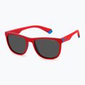 Okulary przeciwsłoneczne dziecięce Polaroid PLD 8049/S red blue/grey polarized 2