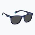 Okulary przeciwsłoneczne dziecięce Polaroid PLD 8049/S blue azure/grey polarized