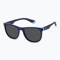 Okulary przeciwsłoneczne dziecięce Polaroid PLD 8049/S blue azure/grey polarized 2