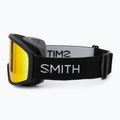 Gogle narciarskie Smith Reason OTG black/red sol 4