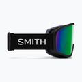 Gogle narciarskie Smith Reason OTG black/green sol-x mirror 2