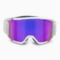 Gogle narciarskie  Smith Squad white vapor/chromapop everyday violet mirror/clear 2