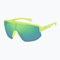 Okulary przeciwsłoneczne Polaroid PLD 7047/S matte lime/greygreen mirror polarized 2