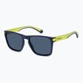 Okulary przeciwsłoneczne Polaroid PLD 2139/S matte blue/blue polarized 2