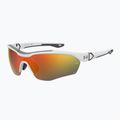 Okulary przeciwsłoneczne męskie Under Armour Yard Pro matte white/orange multilayer oleophobic 2