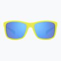 Okulary przeciwsłoneczne dziecięce Polaroid PLD 8053/S matte yellow azure/blue mirror polarized 3