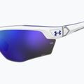 Okulary przeciwsłoneczne Under Armour Yard Dual S3 matte white blue/blue multilayer oleophobic 7