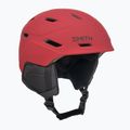 Kask narciarski Smith Mission MIPS matte crimson