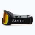 Gogle narciarskie Smith Blazer black/red sol-x mirror 4