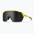 Okulary przeciwsłoneczne Smith Shift Split MAG neon yellow/chromapop black/clear