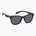 Okulary przeciwsłoneczne dziecięce Polaroid PLD 8056/S matte black/grey polarized