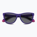 Okulary przeciwsłoneczne dziecięce Polaroid PLD 8056/S matte violet/grey polarized 4