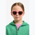 Okulary przeciwsłoneczne dziecięce Polaroid PLD 8056/S matte pink/grey polarized 6
