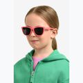 Okulary przeciwsłoneczne dziecięce Polaroid PLD 8056/S matte pink/grey polarized 7