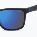Okulary przeciwsłoneczne dziecięce Polaroid PLD 8057/S matte black/blue mirror polarized 5