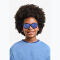 Okulary przeciwsłoneczne dziecięce Polaroid PLD 8057/S matte black/blue mirror polarized 6