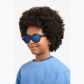 Okulary przeciwsłoneczne dziecięce Polaroid PLD 8057/S matte black/blue mirror polarized 7