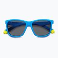 Okulary przeciwsłoneczne dziecięce Polaroid PLD 8057/S matte blue/grey polarized 4