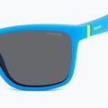 Okulary przeciwsłoneczne dziecięce Polaroid PLD 8057/S matte blue/grey polarized 5