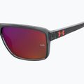 Okulary przeciwsłoneczne męskie Under Armour Kickoff S3 grey red/grey infrared 7