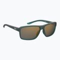 Okulary przeciwsłoneczne męskie Under Armour Kickoff S3 crystal teal/copper mirror