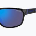 Okulary przeciwsłoneczne męskie Carrera 4018/S black blue/blue multilayer 6